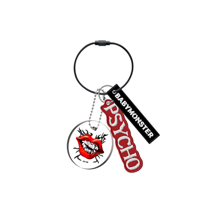 BABYMONSTER | [PSYCHO] BABYMONSTER PSYCHO KEYRING