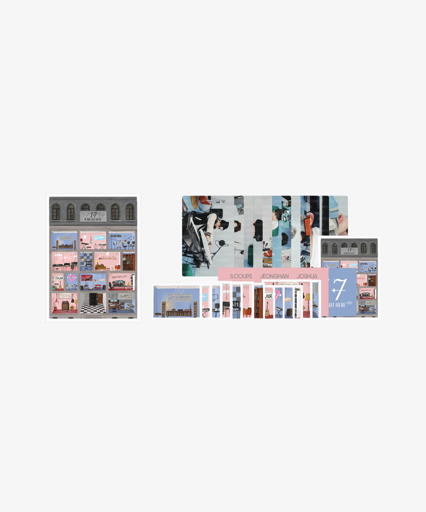 [17 IS RIGHT HERE] Photocard Set HEAR Ver.