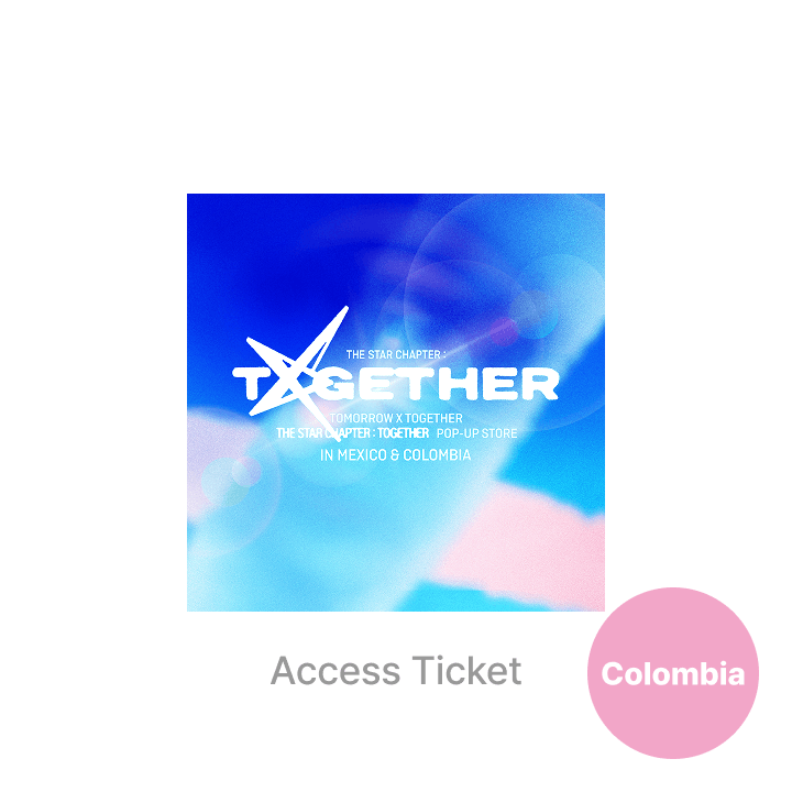 The Star Chapter: Together POP UP in Colombia Access Ticket