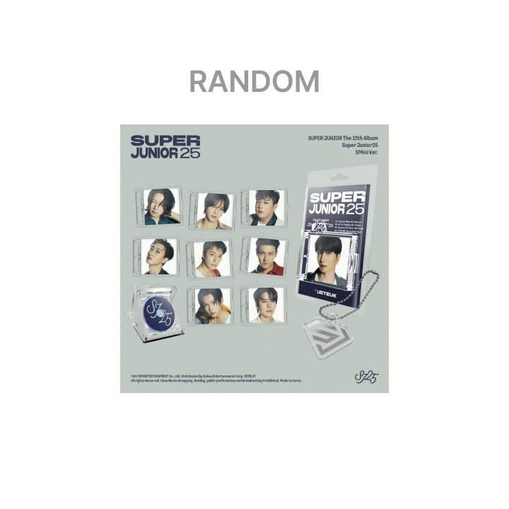 Super Junior 25 (SMini Ver.)セット（バラ売り不可） jp.ktown4u.com : K-POP Global On-Onffline Platform