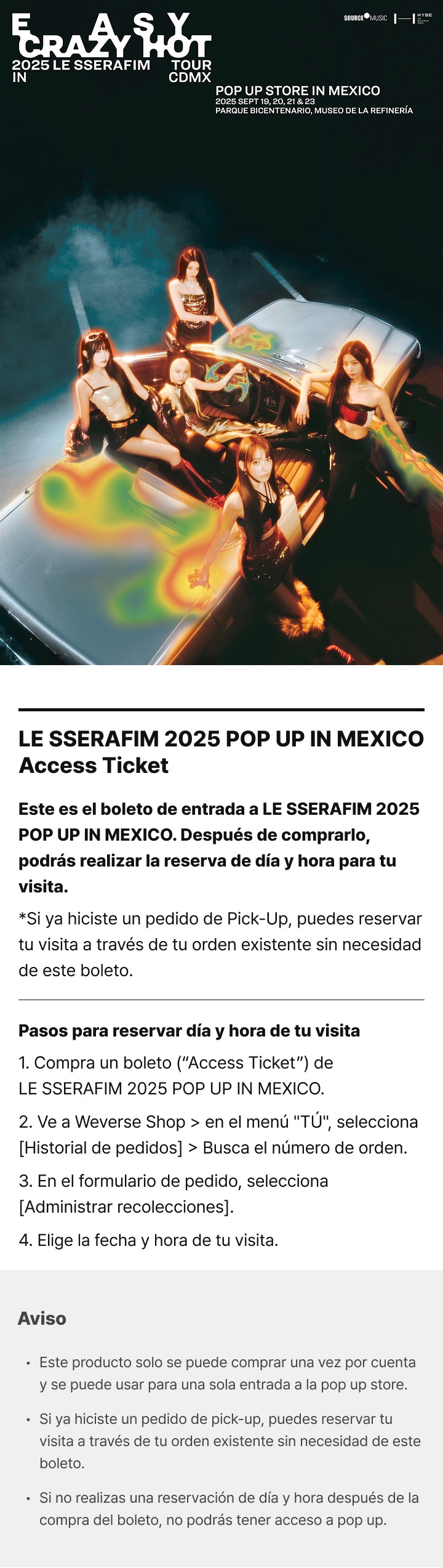 Access Ticket 0 detail