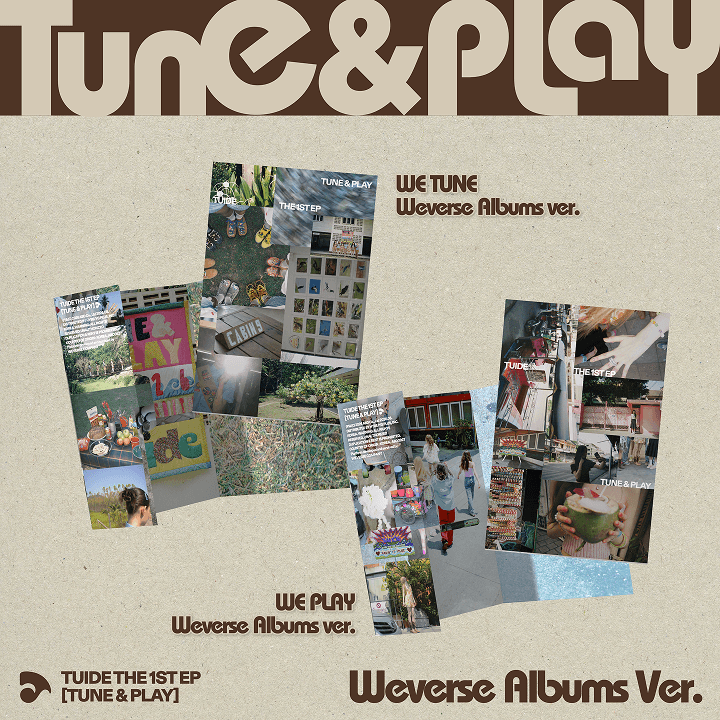 The 1st EP [TUNE & PLAY] Weverse Albums ver. (Random) 1 detail