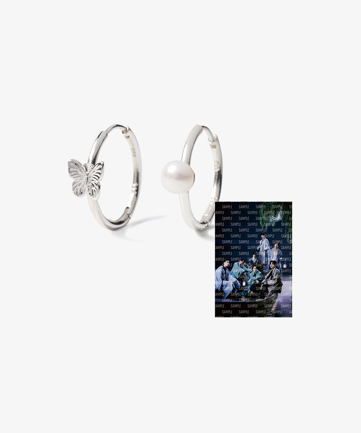 K-POP・アジア BTS DALMAJUNG]EARRINGS (silver) BTS | Earrings (silver)