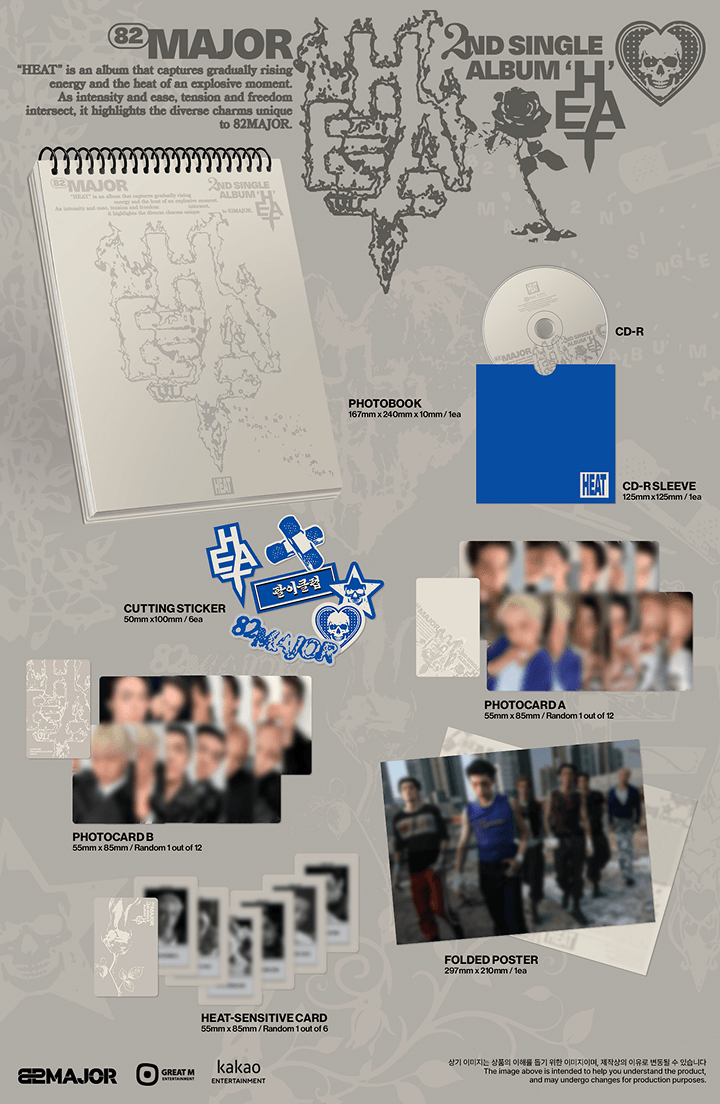 2ND SINGLE ALBUM [HEAT] (PHOTOBOOK ver.) 1 detail
