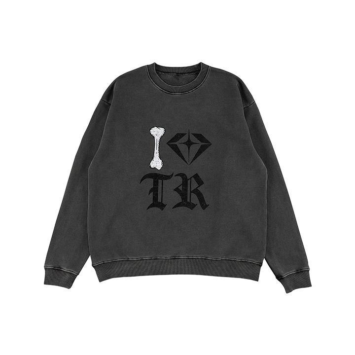 [PULSE ON IN JAPAN]I LOVE TREASURE プルオーバー（BLACK）