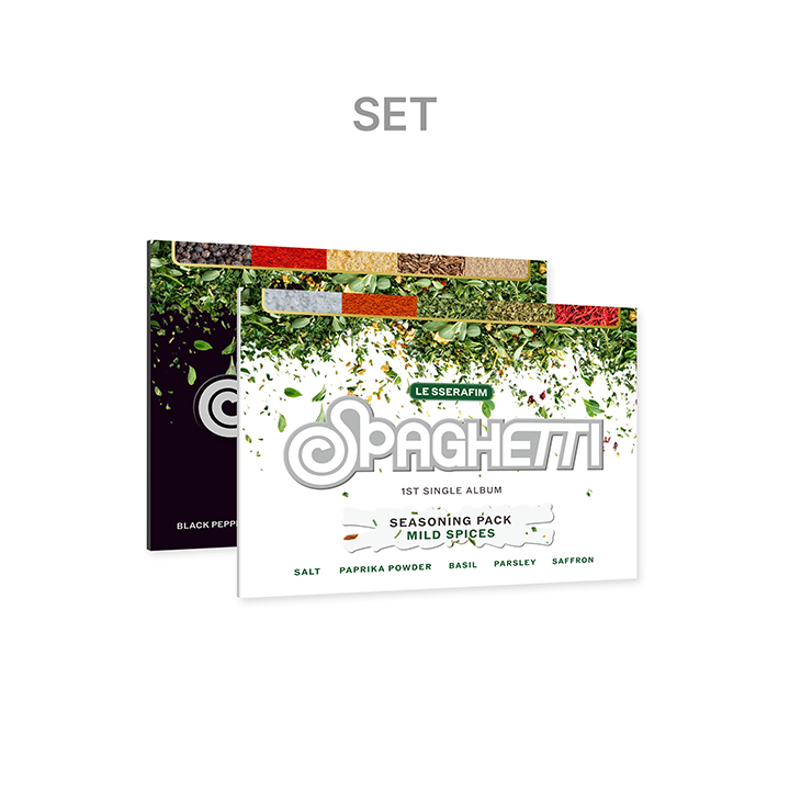 1st Single Album 'SPAGHETTI' (Weverse Albums ver.) (Set)
