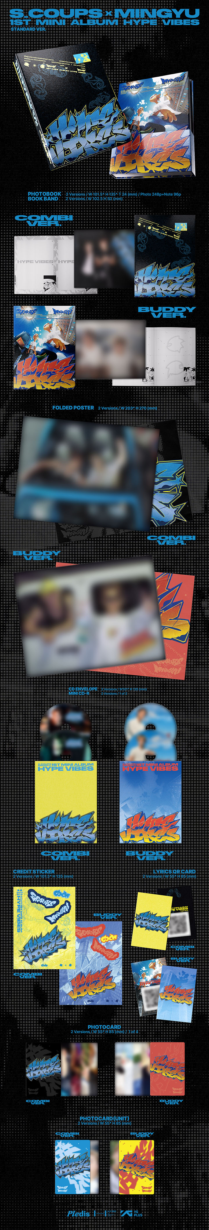 CxM 1st Mini Album ‘HYPE VIBES’ (buddy Ver.) (Weverse Exclusive) 0 detail