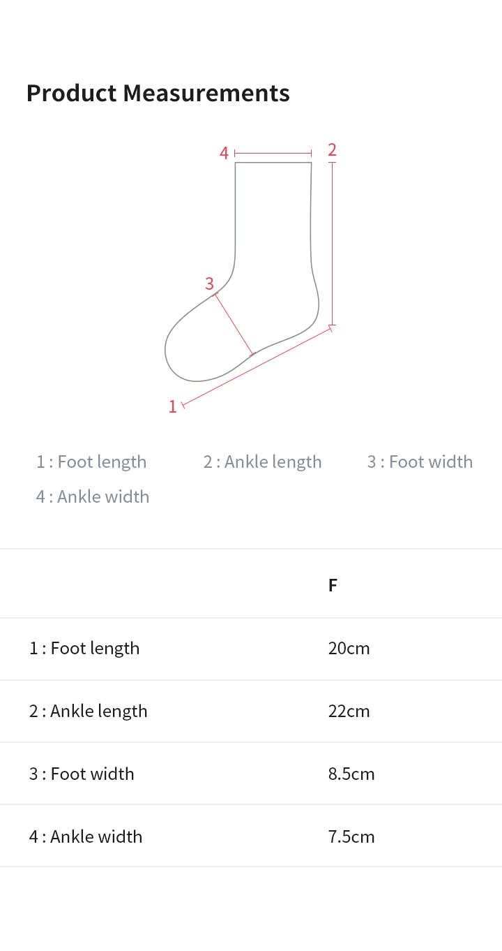 [PTD ON STAGE] Socks Set (white) 3 detail