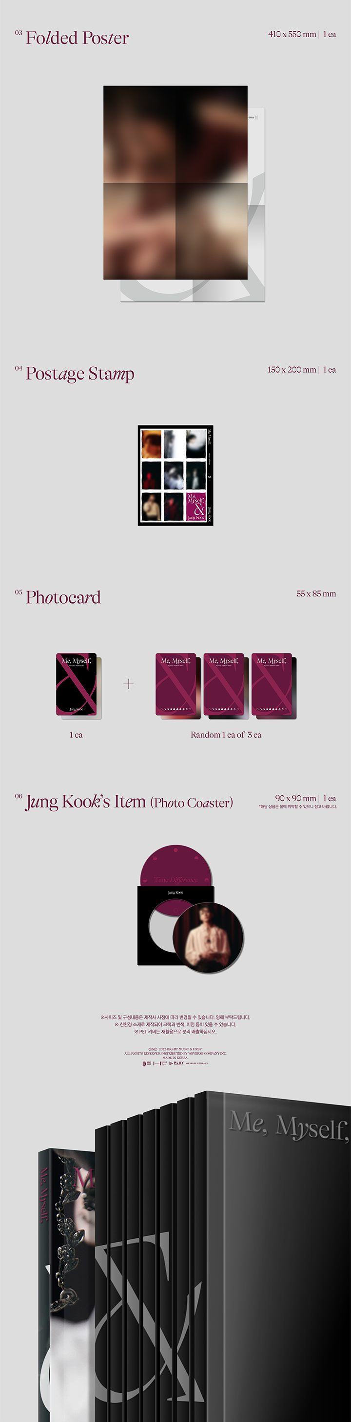 Special 8 Photo-Folio Me, Myself, and Jung Kook 'Time Difference' 1 detail