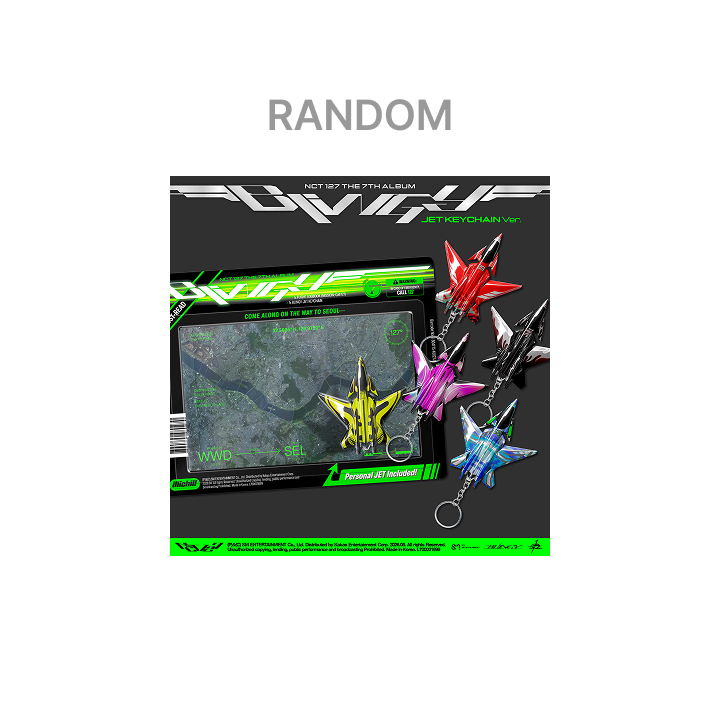 The 7th Album [BLINGY] (JET Keychain Ver.) (SMART ALBUM) (Random)