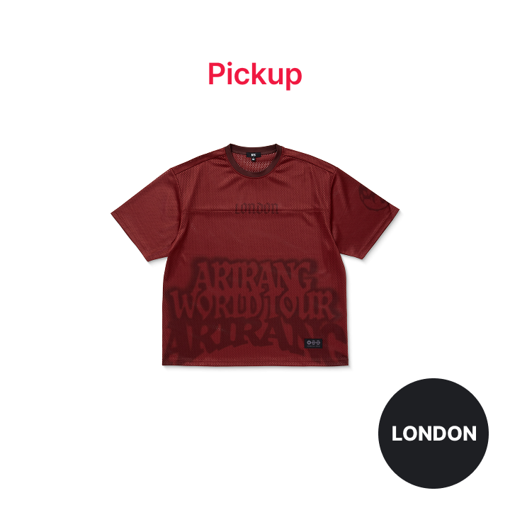 BTS | TOUR JERSEY_LONDON