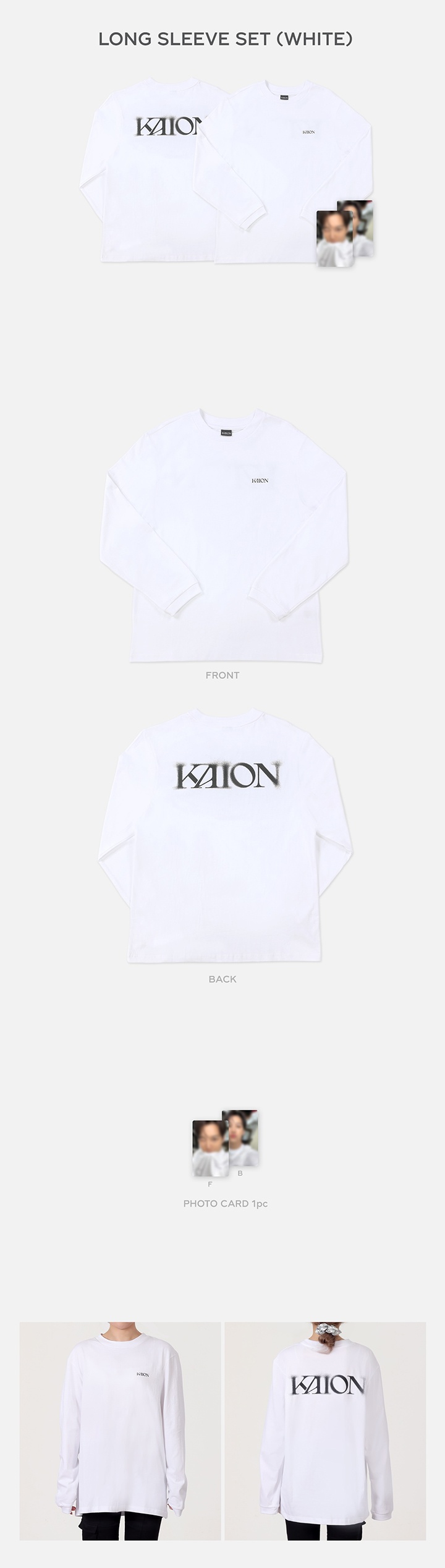 LONG SLEEVE SET (WHITE) 0 detail