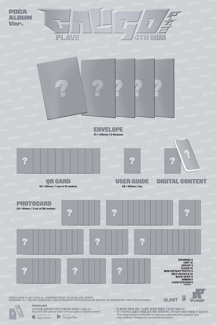 **PLAVE - 4th Mini Album 'Caligo Pt.2' (POCAALBUM Ver.) Set** — authentic K-POP merch sold by BYIT KPOP, fast worldwide shipping  - 100% authentic KPOP Goods by **BYIT KPOP** (Lightstick, Album, Keyring, Photo Card, MD, Figure etc KPOP Merch) - Worldwide shipping, Safe and Fast delivery guaranteed (официальный лайтстик, фанлайт, кей-поп мерч) — authentic K-POP goods (официальный мерч) sold by BYIT KPOP, worldwide shipping (доставка по всему миру)