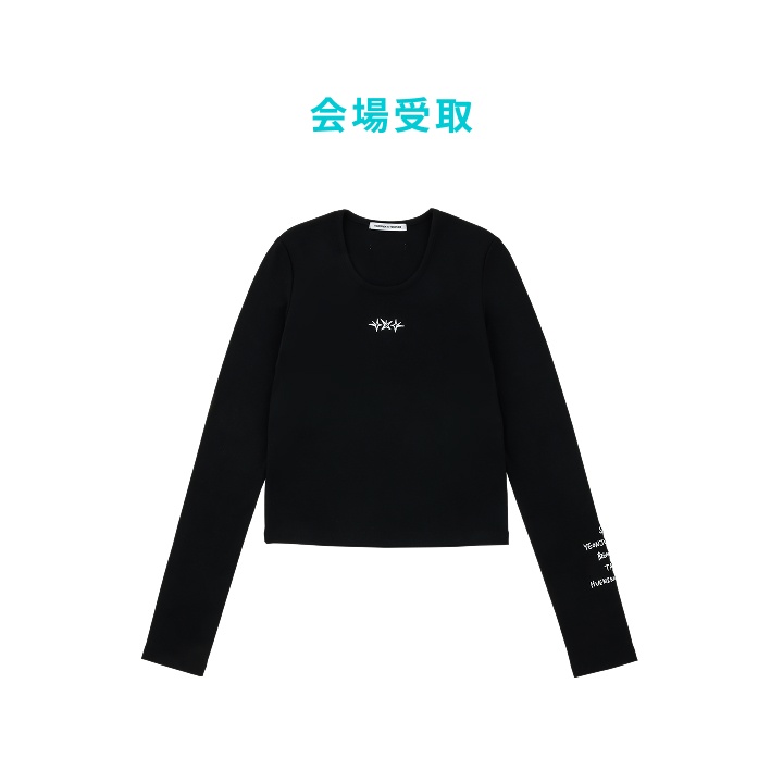 [ACT : TOMORROW JAPAN] L/S T-SHIRT (CROP)