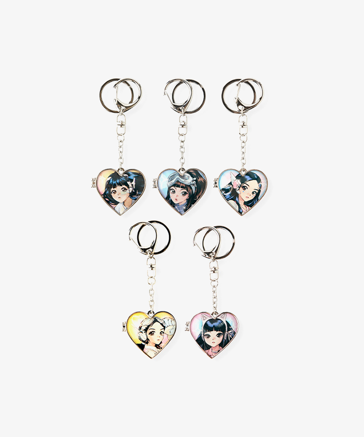 人気ブランド 海外通販 - 国内入手困難 | NewJeans NJ KEYRING MIRROR METAL Up Get アイドル