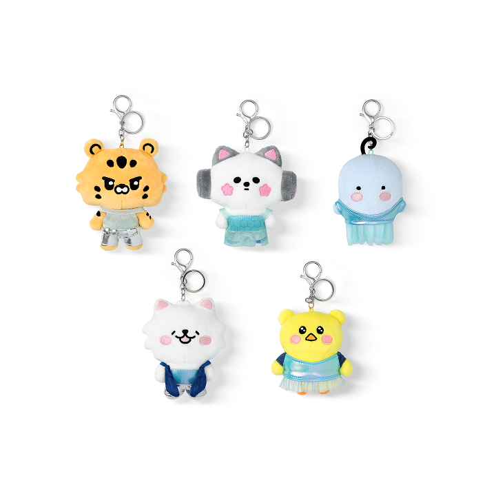 [PUREFLOW]FIM'S CLUB Plush Keyring