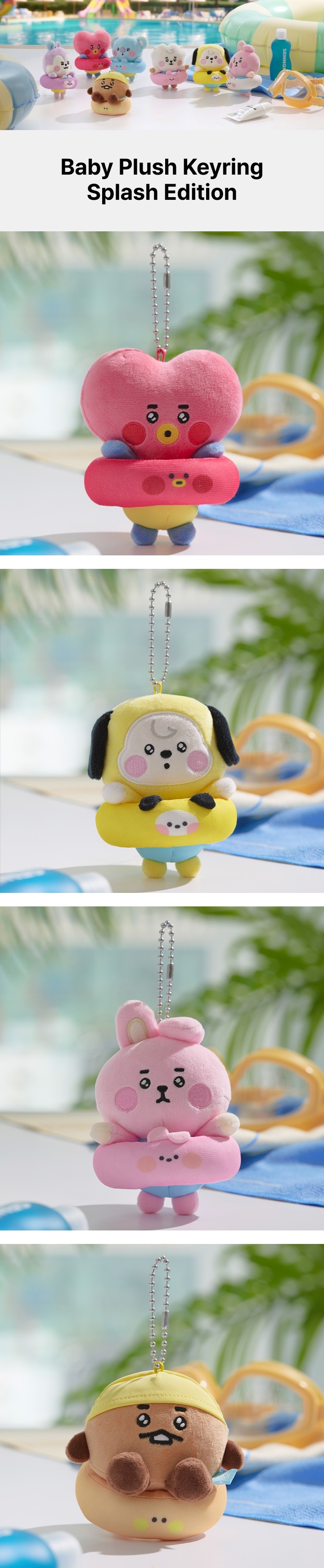 Baby Plush Keyring Splash Edition 0 detail