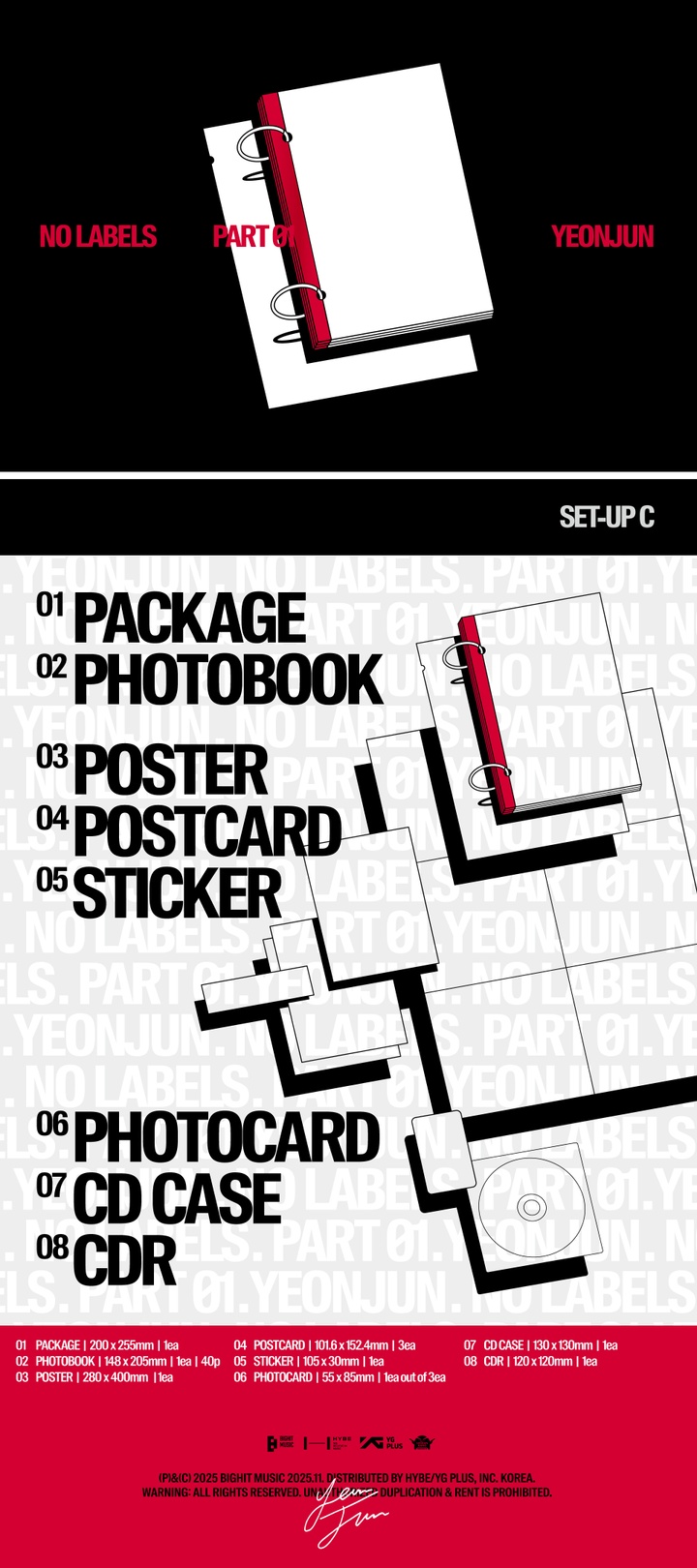 NO LABELS: PART 01 (SET-UP C) 0 detail