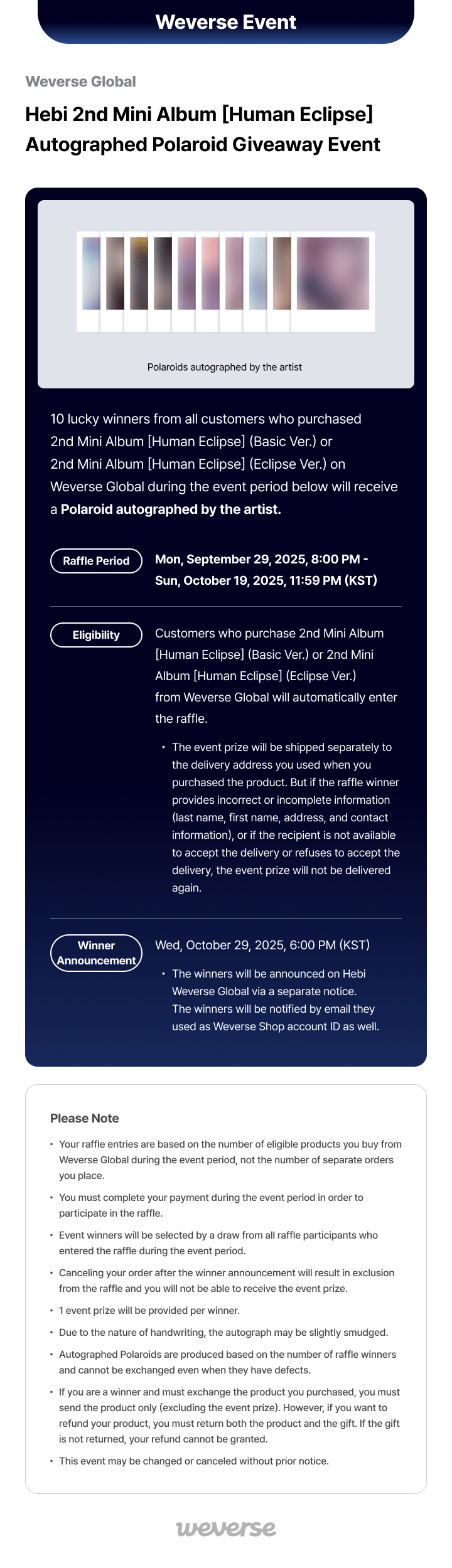 2nd Mini Album [Human Eclipse] (Eclipse Ver.) (Set) 0 detail