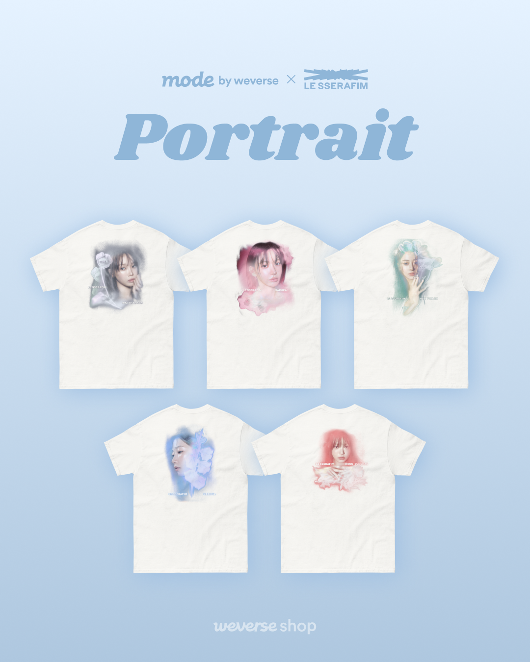 Weverse US] LE SSERAFIM x Weverse mode: U.S. Exclusive Collection
