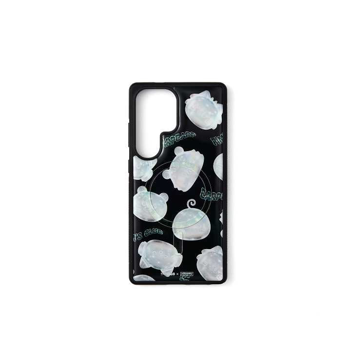 [FIM'S CLUB X EARP EARP] MOBILE PHONE CASE (BLACK PATTERN ver. MagSafe)