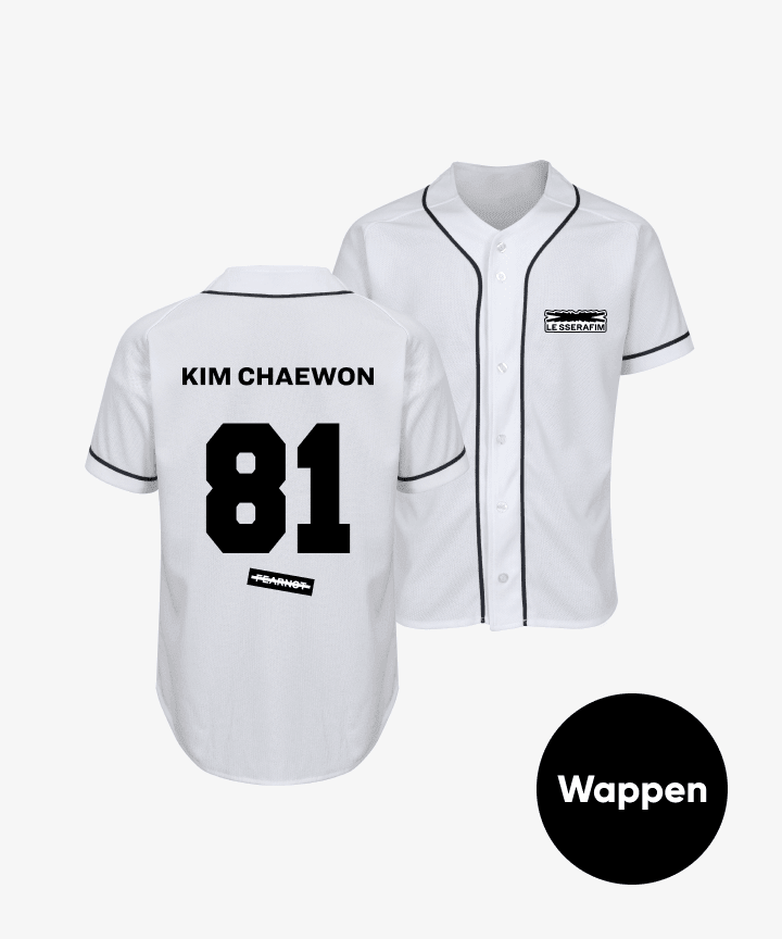 [LE SSERAFIM] Baseball Jersey_0