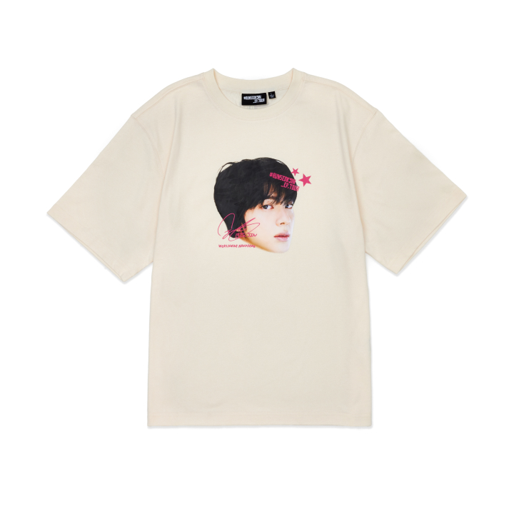[RUNSEOKJIN]S/S T-Shirt (Beige)
