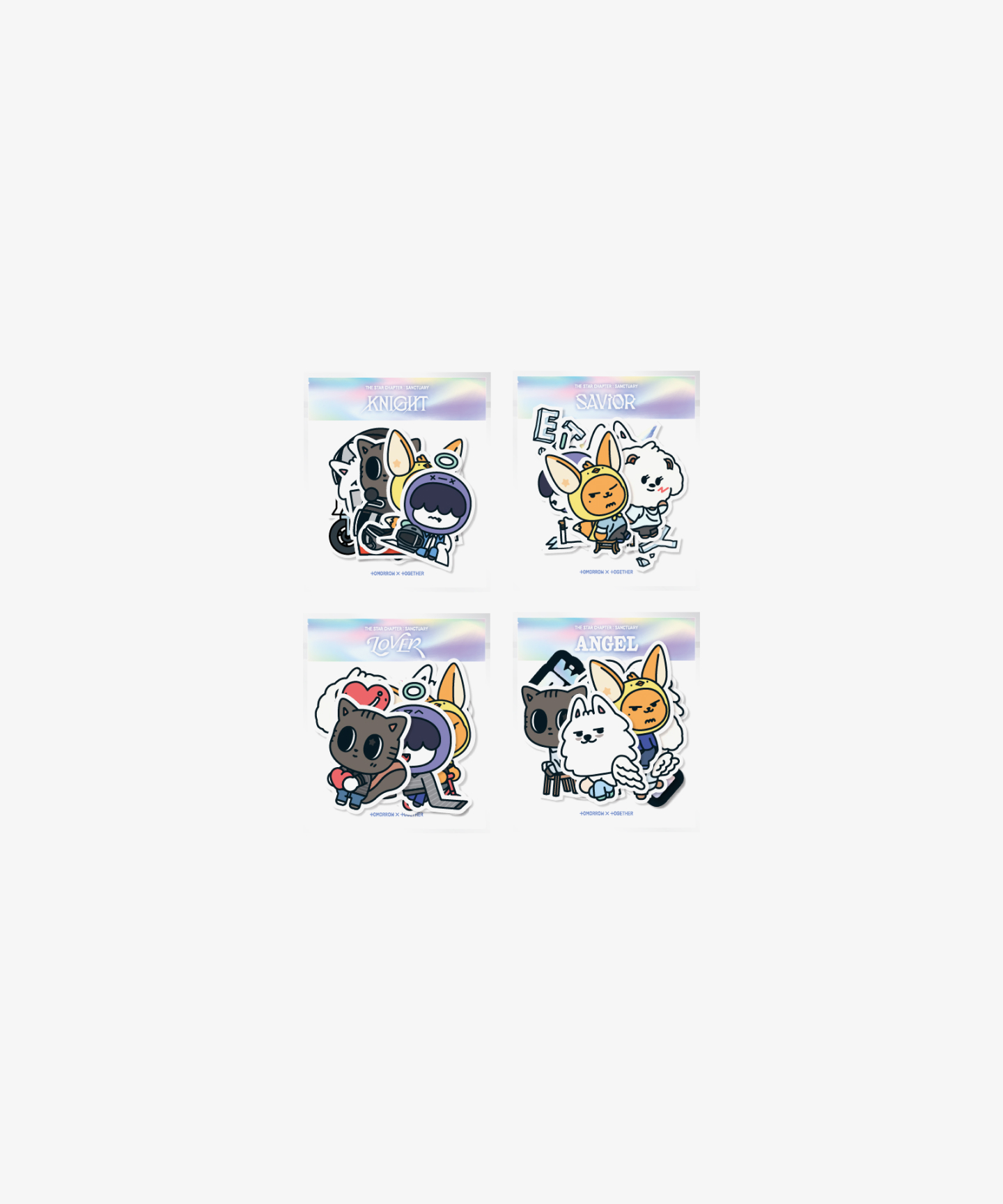 [SANCTUARY] PPULBATU X SANCTUARY STICKER SET