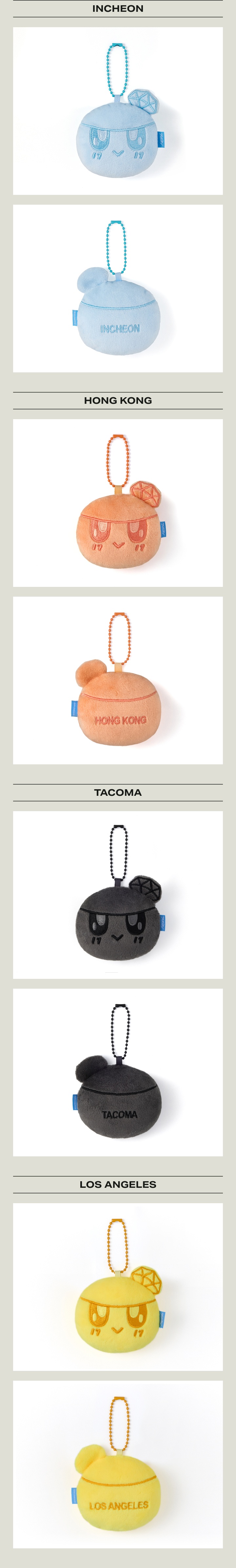 BONGBONGEE Plush Keyring 1 detail