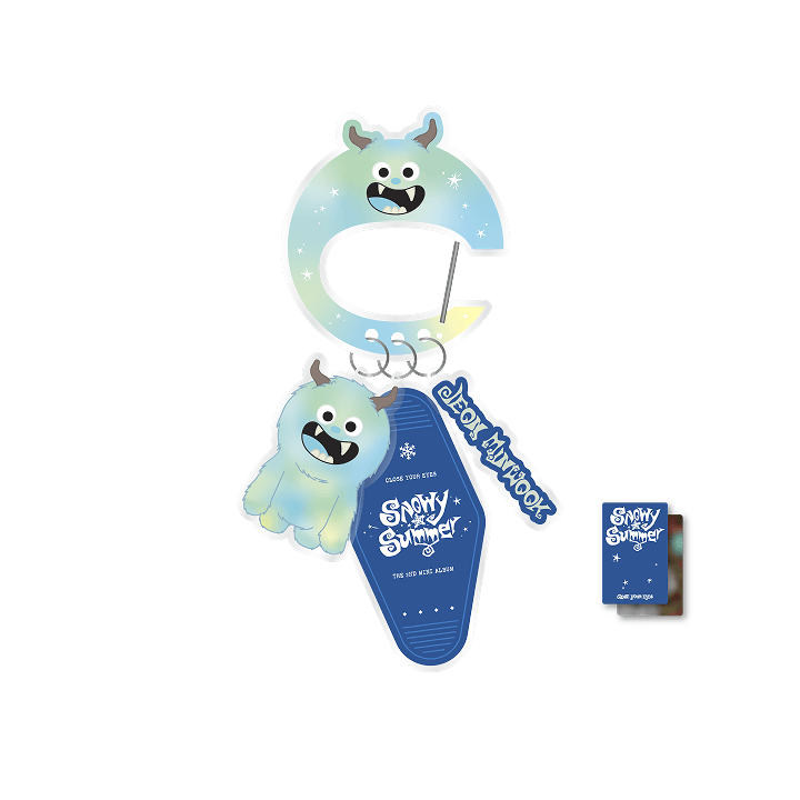 [SNOWY SUMMER] CARABINER KEYRING_JEON MINWOOK