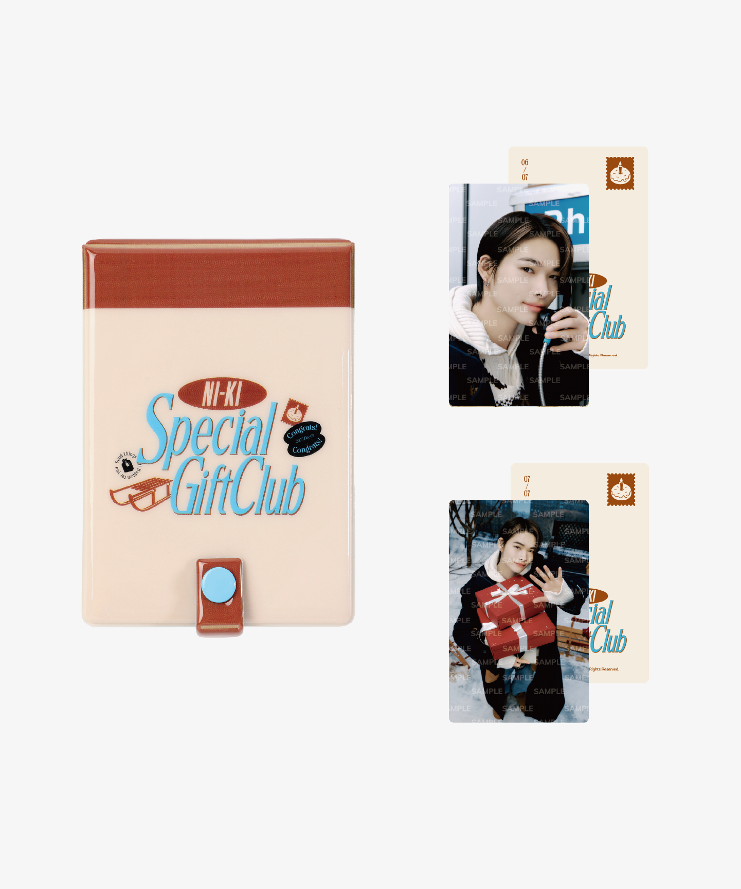 [NI-KI] MINI PHOTO CARD BINDER
