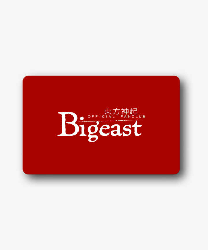 TVXQ! | 「Bigeast」 MEMBERSHIP (JP)