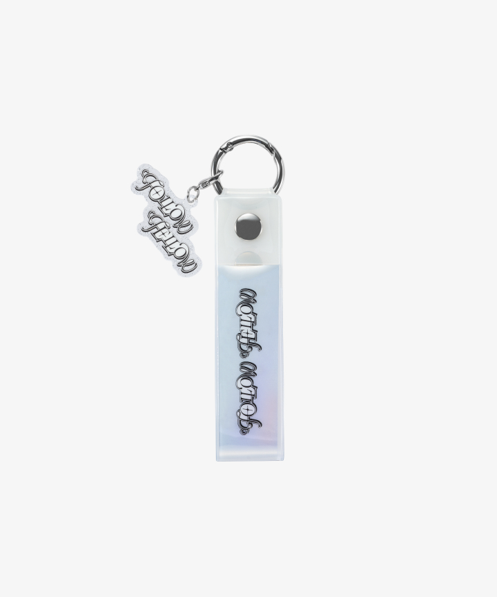 [FOLLOW FELLOW IN JAPAN] SILVER TAPE KEYRING