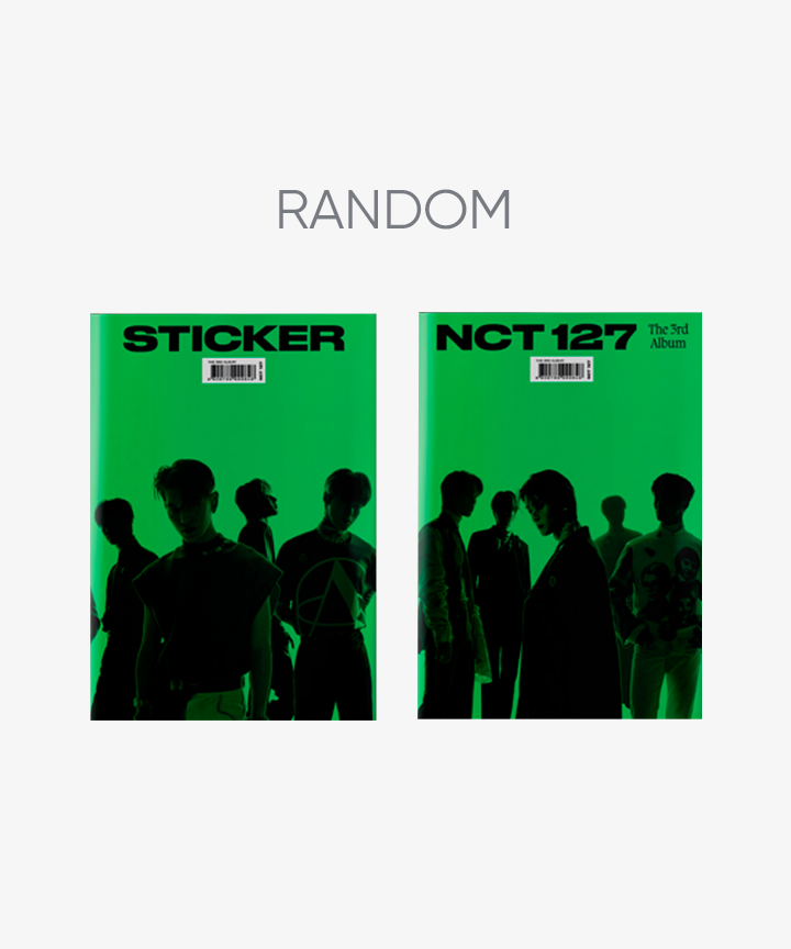 NCT 127 | The 3rd Album Sticker (Sticky Ver.) Random