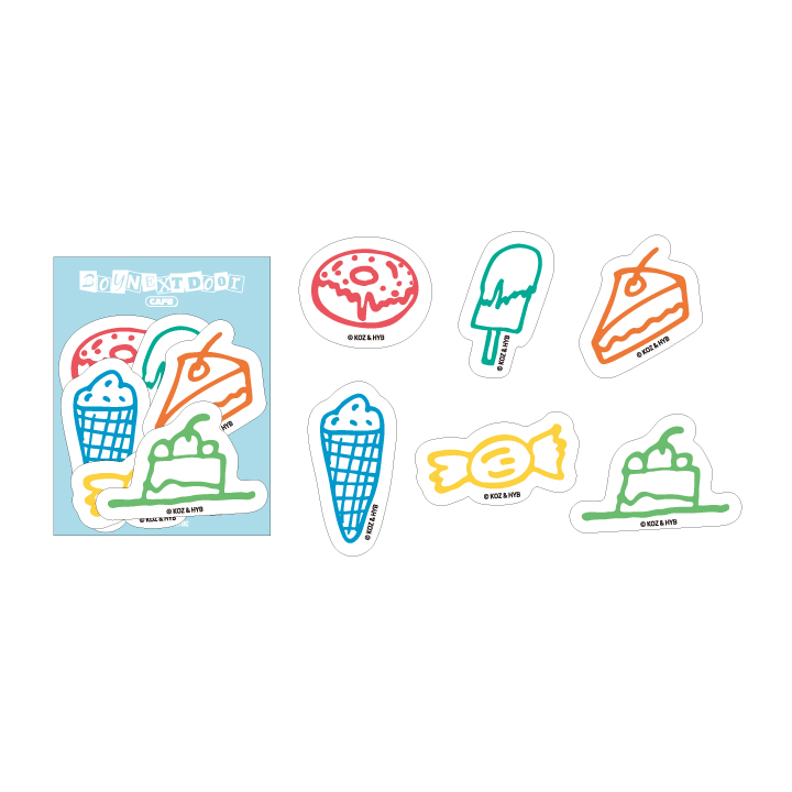 [BOYNEXTDOOR CAFE 2025] ステッカーセット