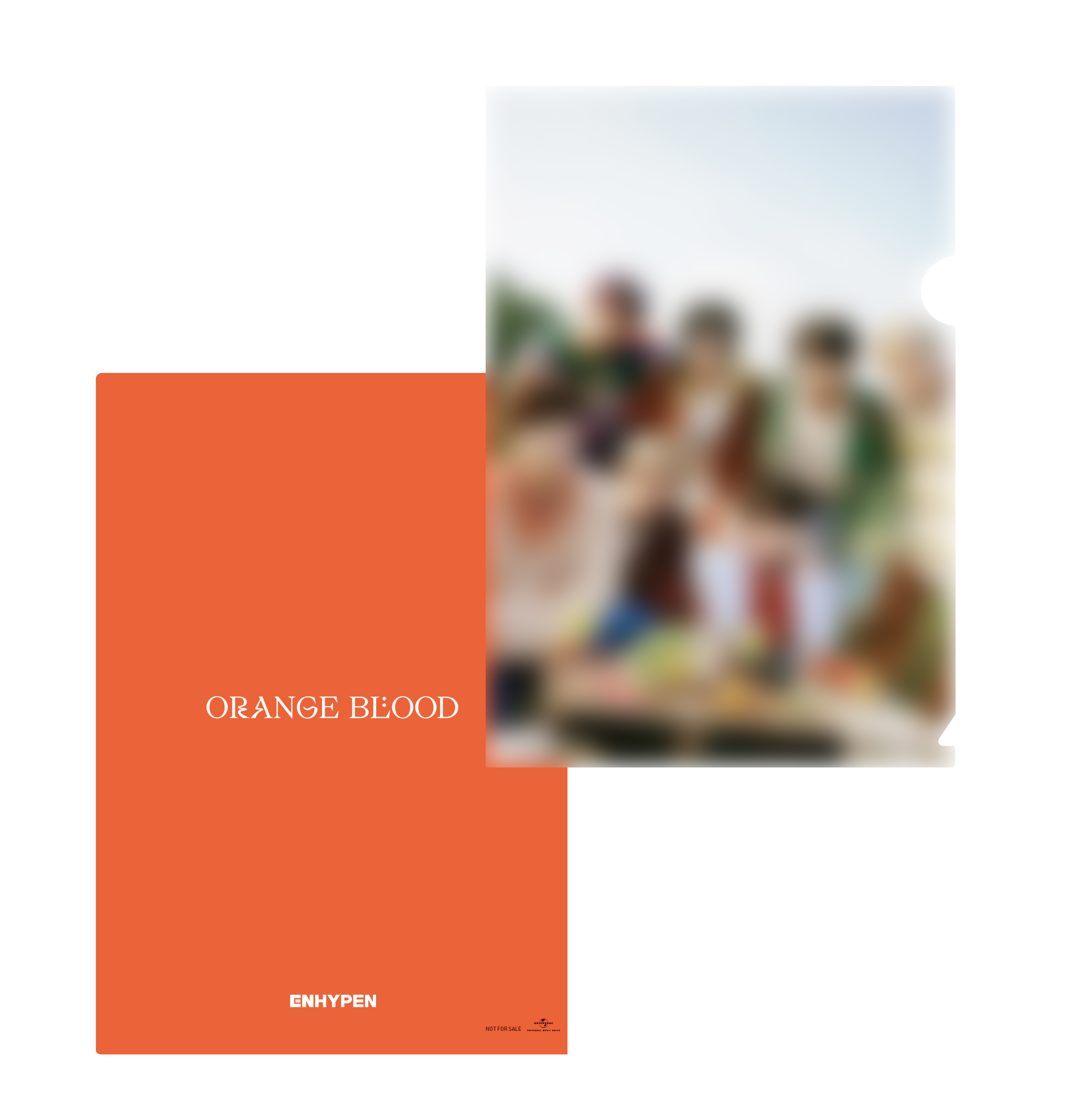 ENHYPEN 5th Mini Album『ORANGE BLOOD』ストア別購入特典絵柄公開！
