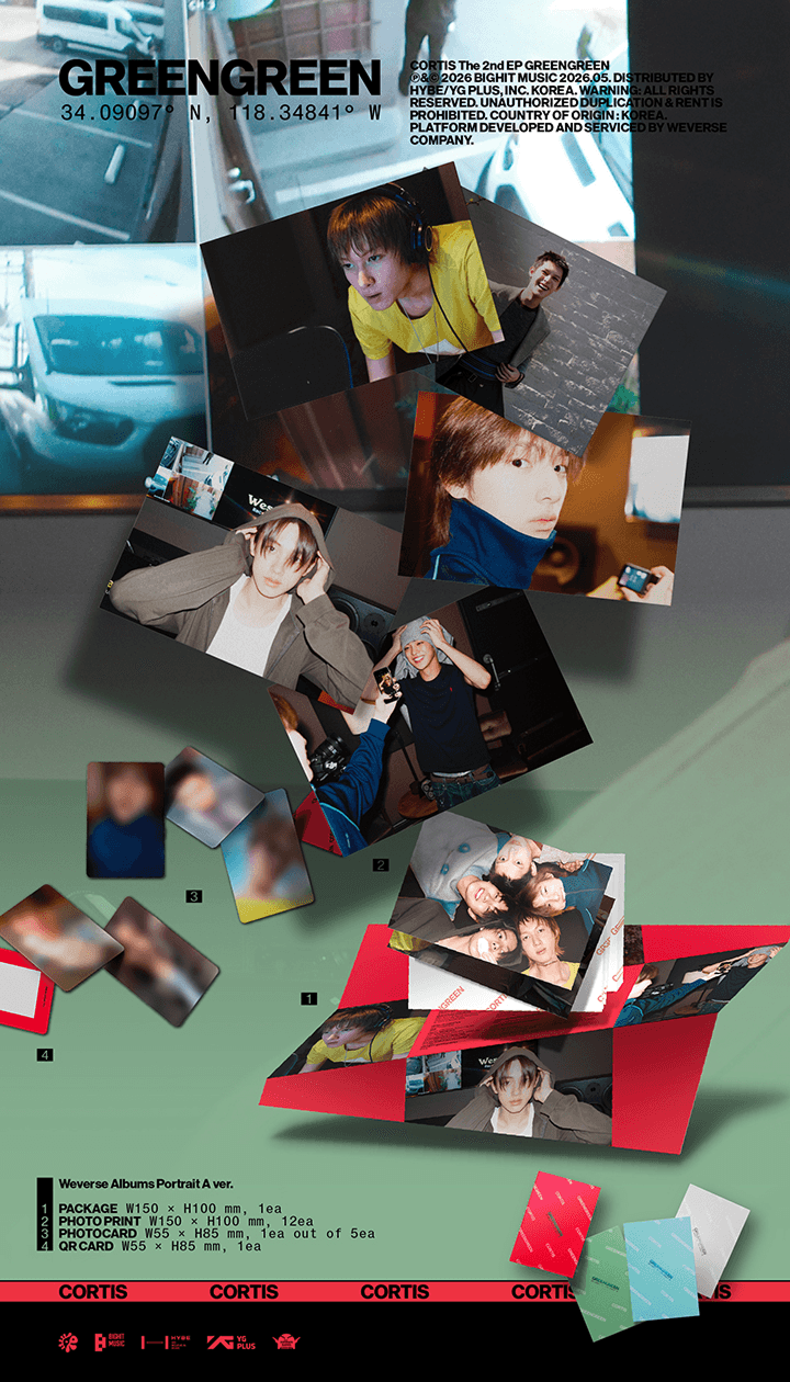 The 2nd EP [GREENGREEN] (Weverse Albums ver.) (Random) 1 detail