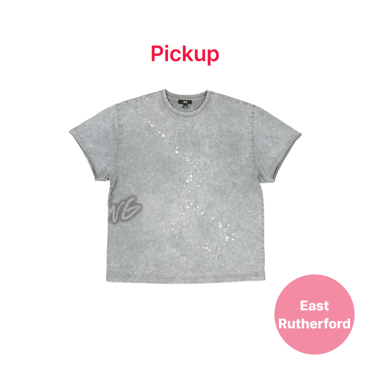 BTS | [EAST RUTHERFORD] [US Exclusive] Big Dipper T-shirt (Gray)