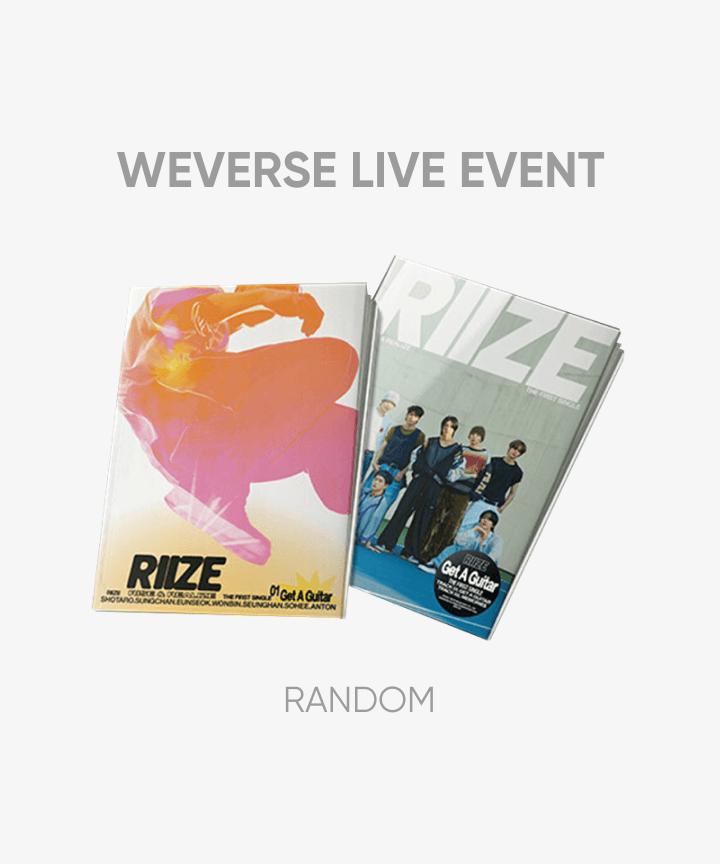 [WEVERSE LIVE] The 1st Single Album [Get A Guitar] (Random)_0