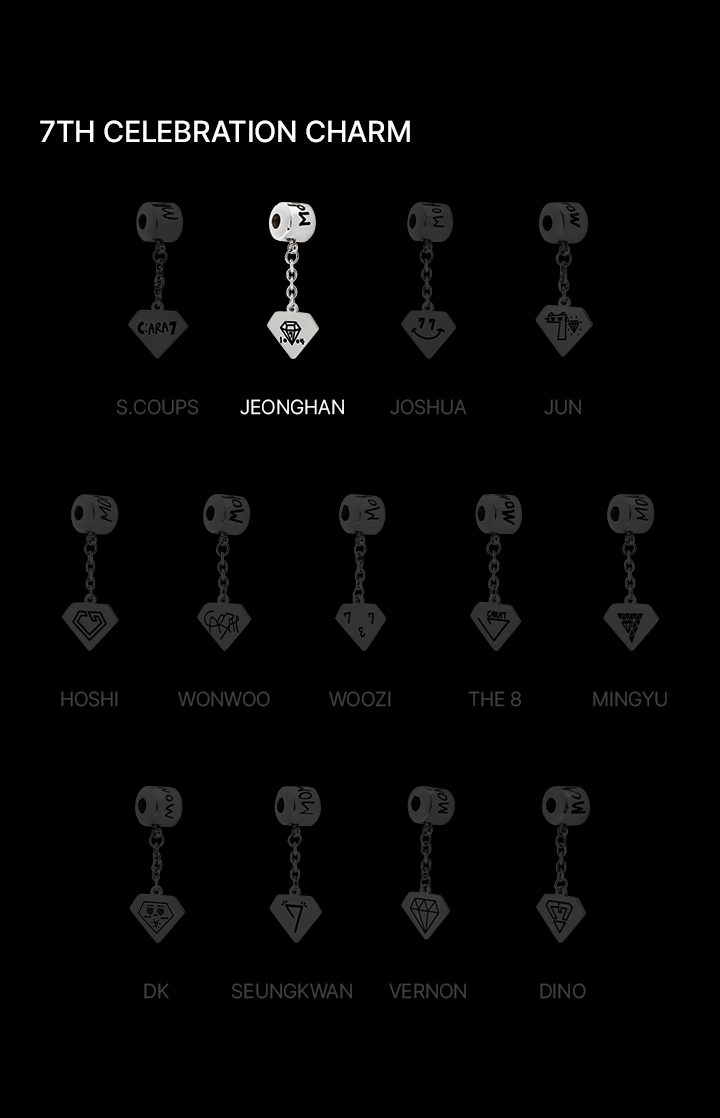 7th Celebration Charm_JEONGHAN 0 detail