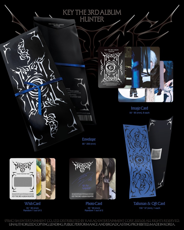 The 3rd Album [HUNTER] (Talisman Ver.)(SMART ALBUM) 0 detail