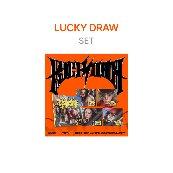 [LUCKY DRAW] 6th Mini Album [Rich Man] (BURST Ver.) (Set)