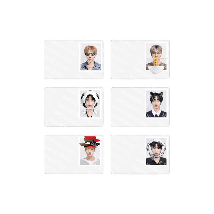 Random Id Picture Boy RIIZE | RANDOM ID PHOTO + PVC COVER SET
