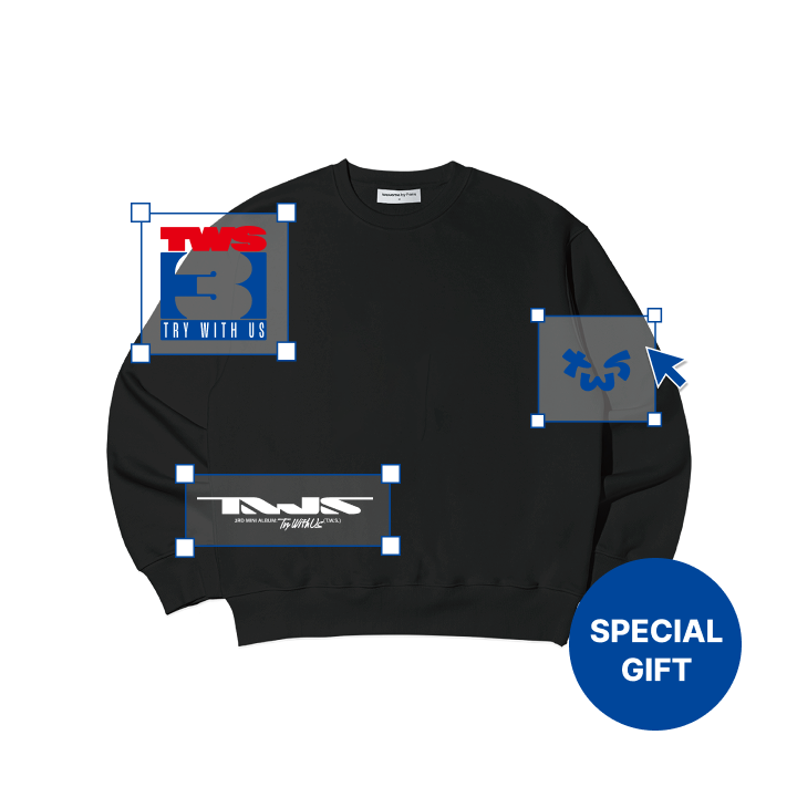 BLACK SWEATSHIRT