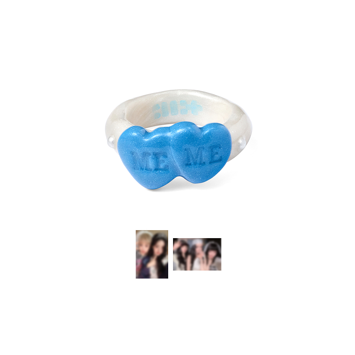 [ILL X NFF] DOUBLE HEART RING