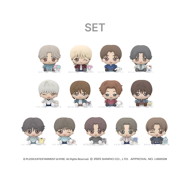 [SEVENTEEN x SANRIO CHARACTERS]フィギュア（コンプリートSET）_0