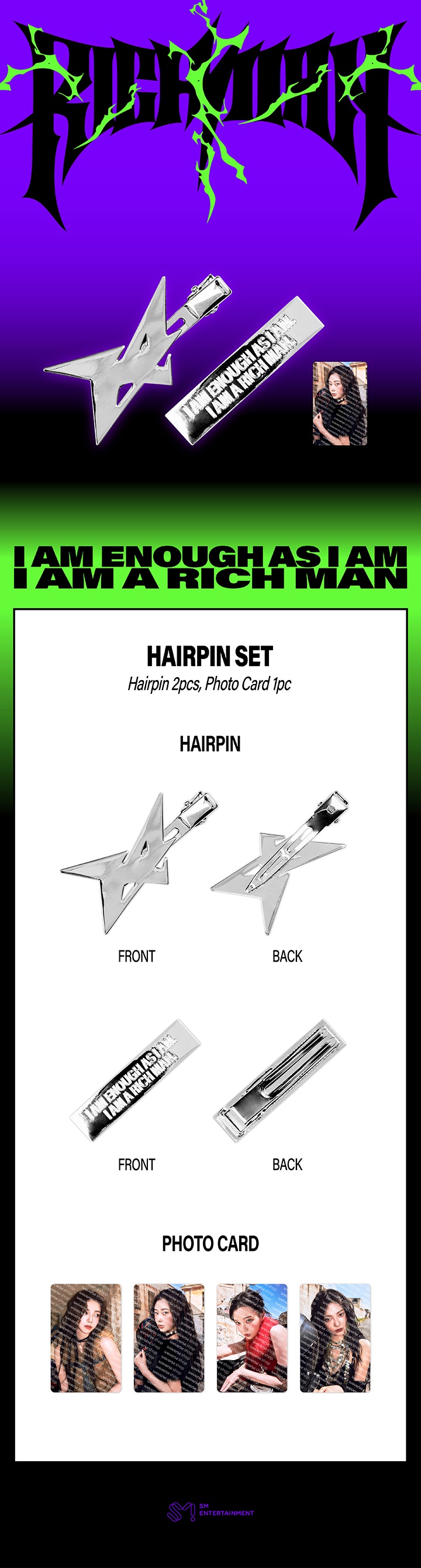 HAIRPIN SET 1 detail