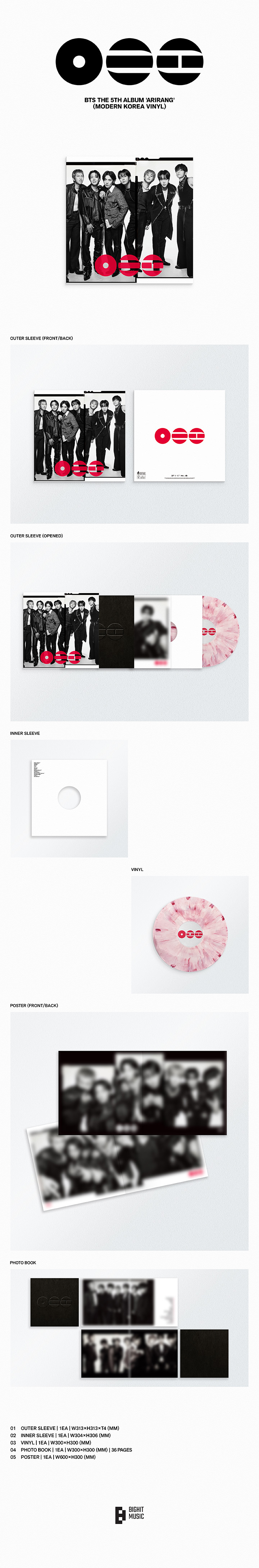 BTS | 'ARIRANG' (Modern Korea Vinyl)