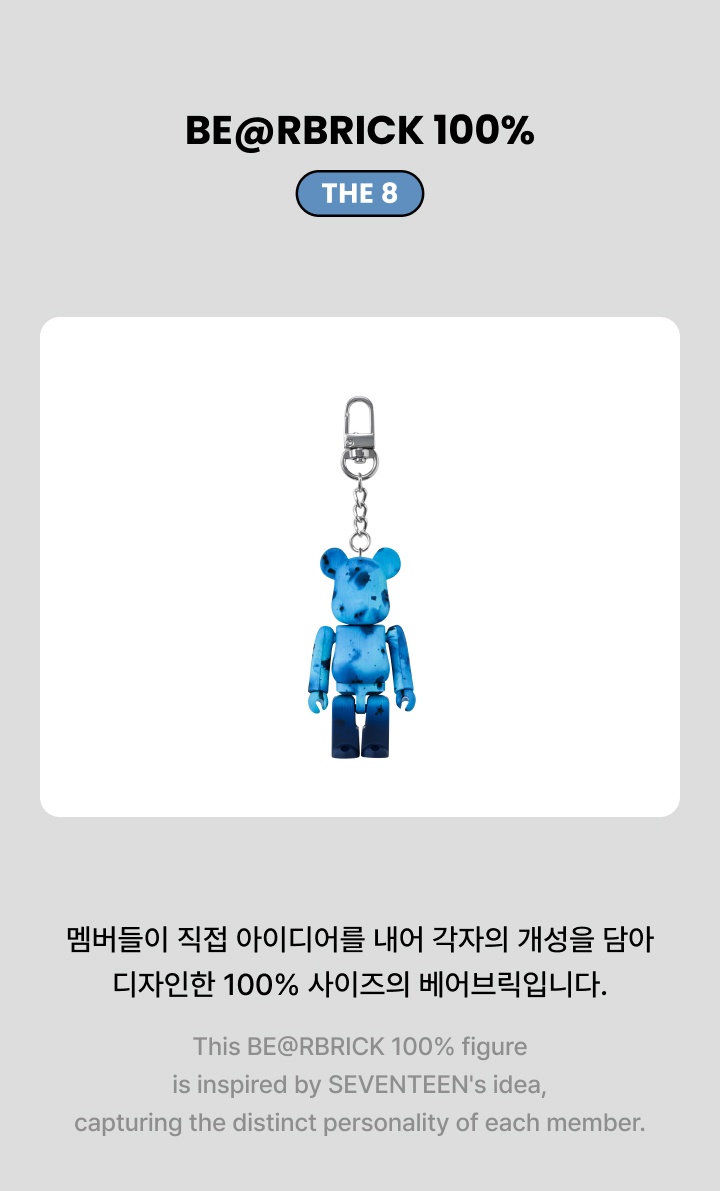 BE@RBRICK 100% (THE 8) 1 detail