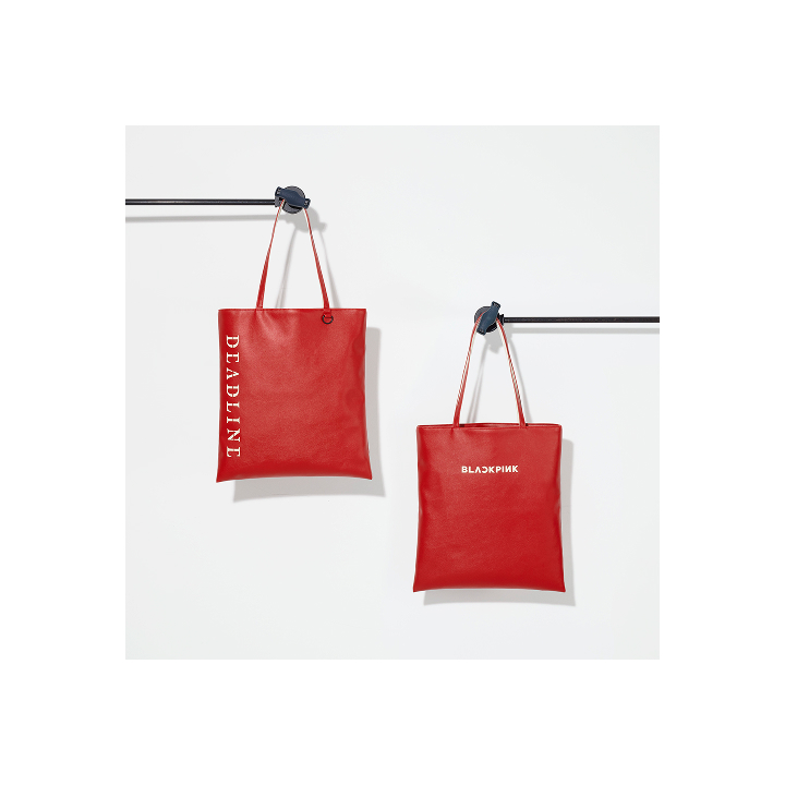 [DEADLINE]フェイクレザートートバッグ（RED）